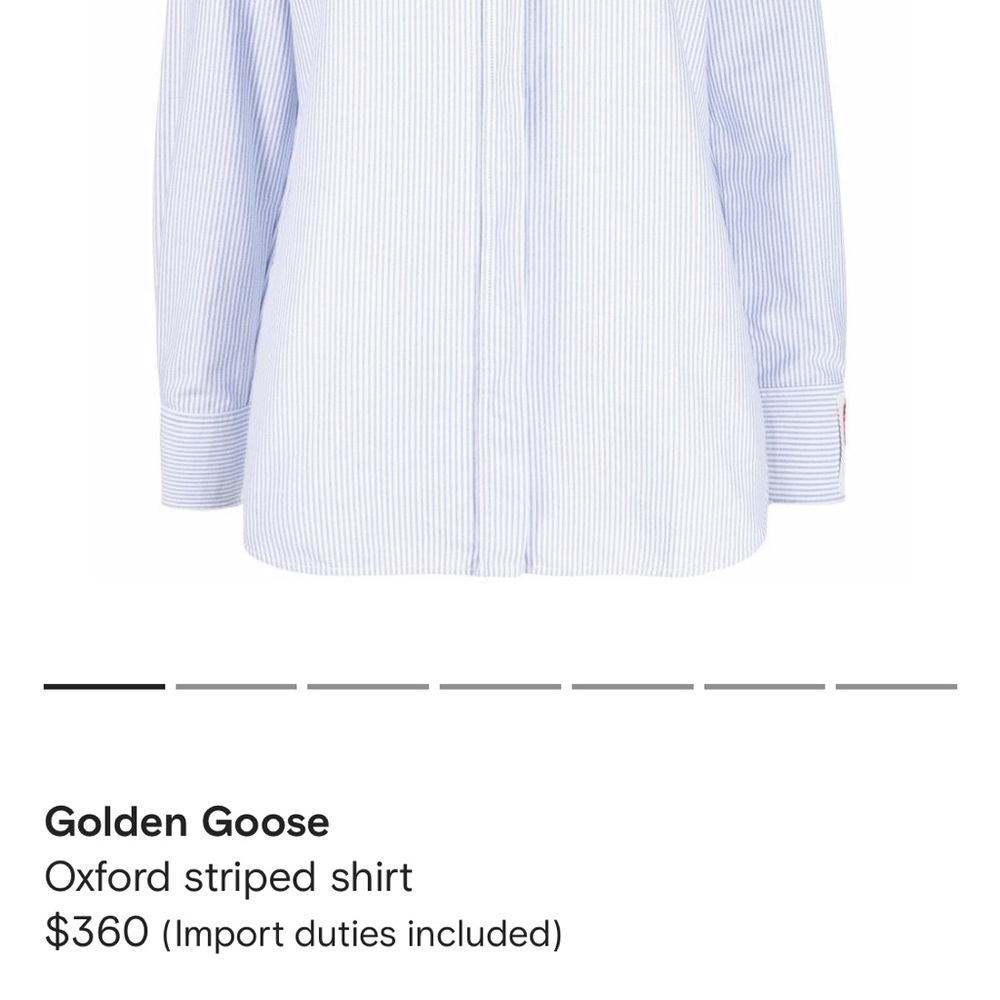 Golden goose shirt